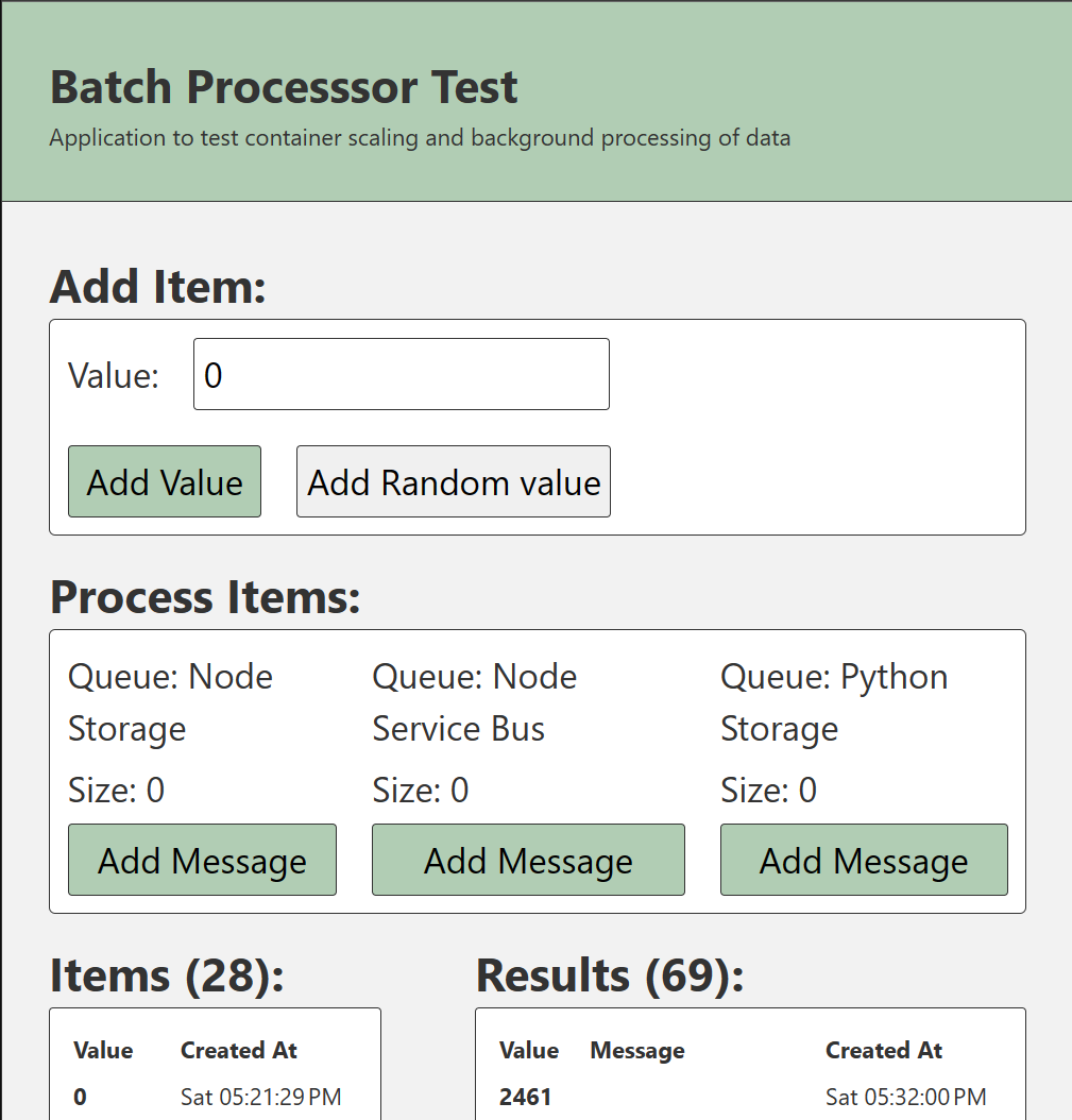 Batch Processor project